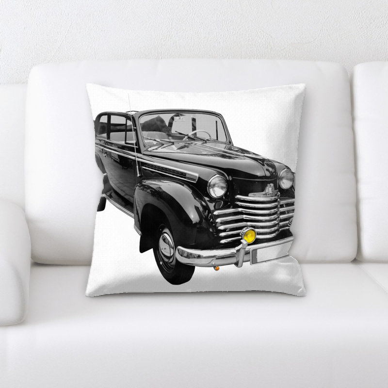 Microsuede Throw Pillow