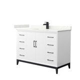 Amici Free Standing Single Bathroom Vanity with Top