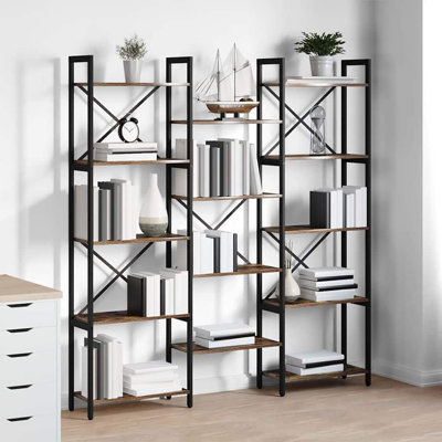 167cm H x 156cm W Steel Bookcase