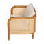 Chaise avec accoudoirs de patio Kirkby, ensemble de 2