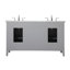 Ensemble de meuble-lavabo double 60 po Ain-635334073-635334072