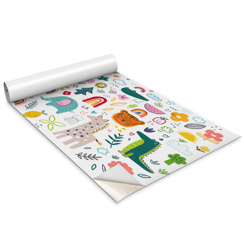 Olallo 1m x 50cm Matte Peel & Stick Wallpaper Roll