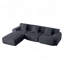Canapé modulaire en L 113 po-123053952