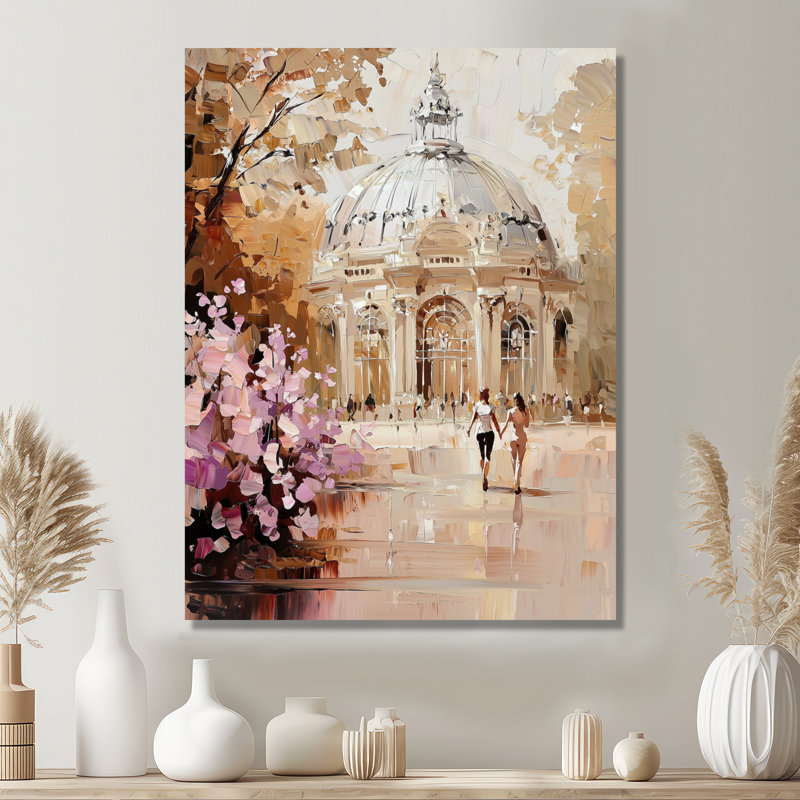 Retiro Parks Crystal Palace II - Madrid Metal Wall Decor, Industrial Metal Print, 40" H x 30" W