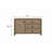 English Knotty Oak Accent Chest
