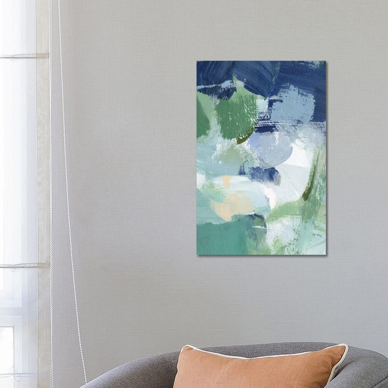 Northern Lights Abstract I by Christina Long - Wrapped Canvas Painting