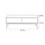 American country simple rectangular coffee table-1360889671