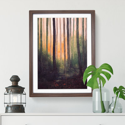 Watercolour Forest No.7 - Wall Art