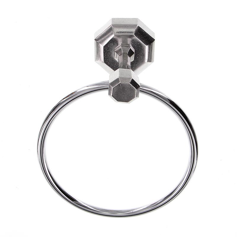 Archimedes Towel Ring, Vintage Pewter