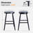 Brynnleigh Wood Ergonomic Seat Mid-Century Modern Bar Stools-2074939166