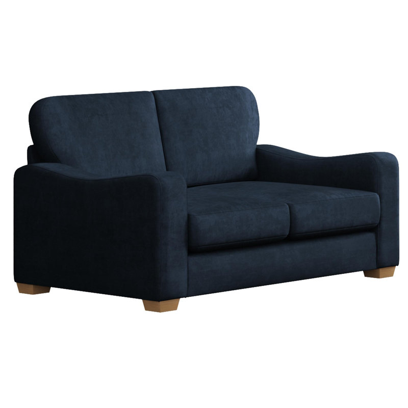 Theadford Two Seater, Fixed Back, Forest Green