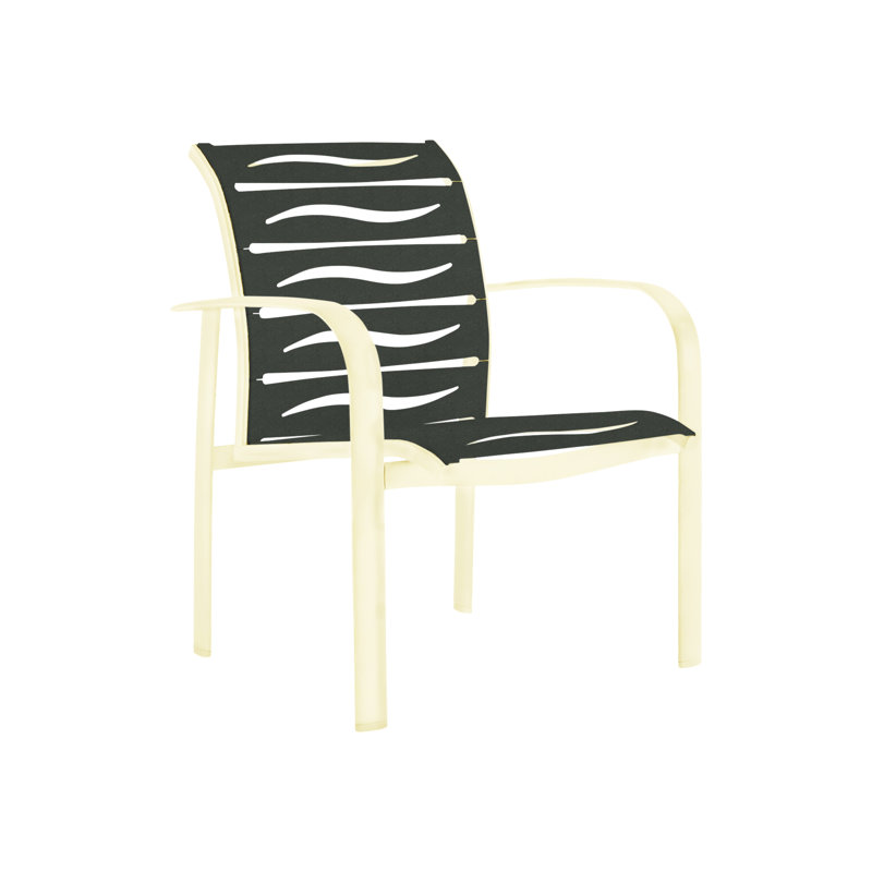 Fauteuil de patio Laguna Beach EZ Span ™ Laguna, Graphite, Parchemin