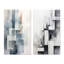 «Zen abstrait gris», 2 pièces sur toile-1592462843-1592462845
