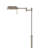 Arohan 45'' Chrome Swing Arm Floor Lamp