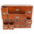 Old Colour 14 Slot Drawer Storage Box Drawers Storage Cabinet Storage Cabinet With 14 Drawers