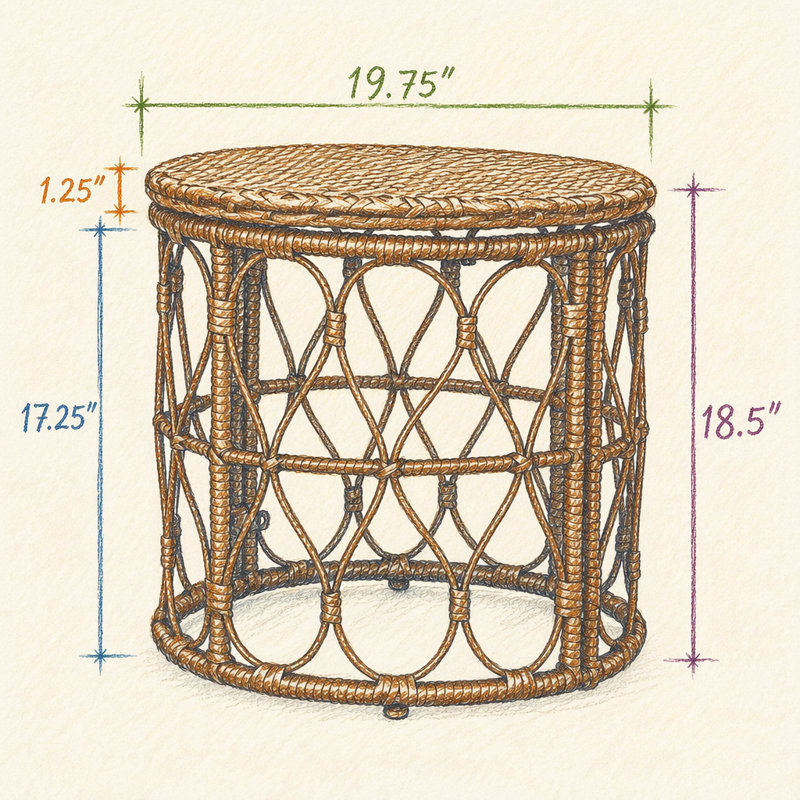 Table d'appoint, Grey