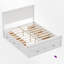 Lit plateforme en bois avec 6 tiroirs-114238015
