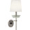 Cristallo Wall Sconce - Modern Brass, Lucite Crystal