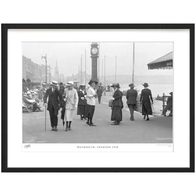 Weymouth, Fashion 1918 by Francis Frith - Single Picture Frame Print