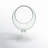 Kalalou Round Glass Store Display Decorative Storage Container