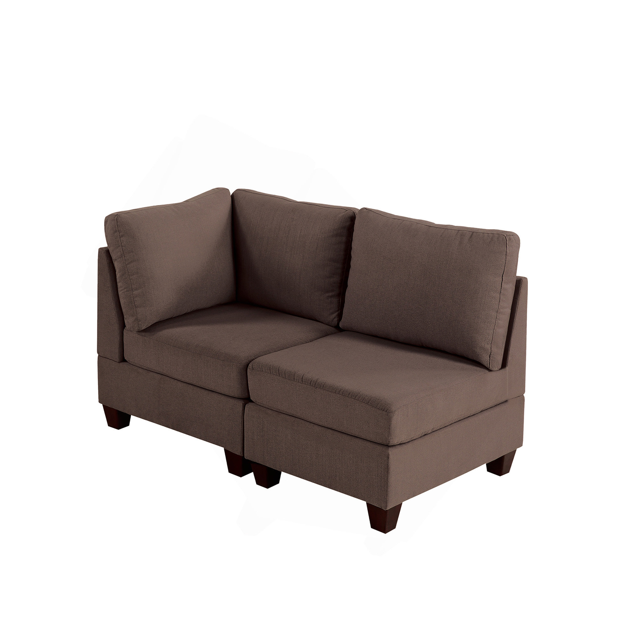 Latitude Run® MODULAR SET - 2PC In Black Coffee | Wayfair