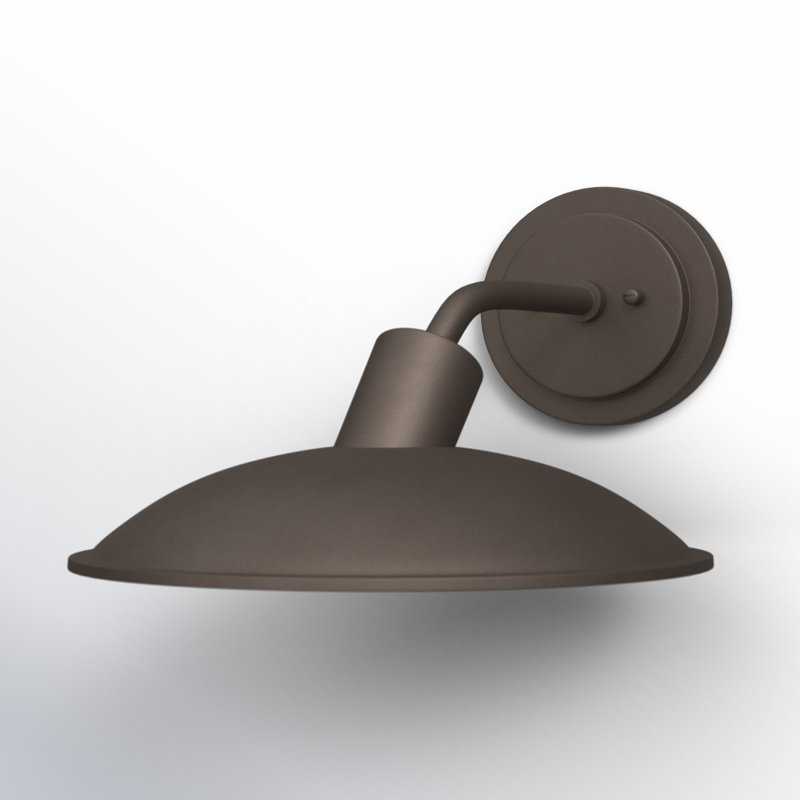 Bourke Wall Light, Textured Bronze, 10.75" H x 15.5" W x 19.5" D