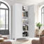 Armoire Shapely Doors, armoire de rangement en métal avec portes et tablettes réglables, pour chambre à coucher, salon, cuisine-1337097263-1337097260