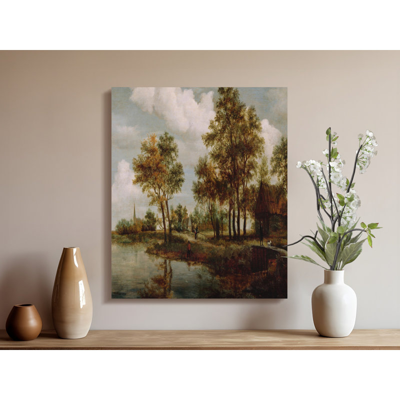 1 Piece Wrapped Canvas Wall Art Set, 30.48 cm H x 22.86 cm W