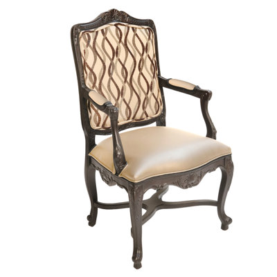 Chaise avec accoudoirs Rehana