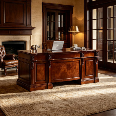 American-style Luxurious And Practical Large Desk