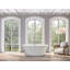 Louise 2 66" Freestanding Air Bathtub-2024711099-2024711045
