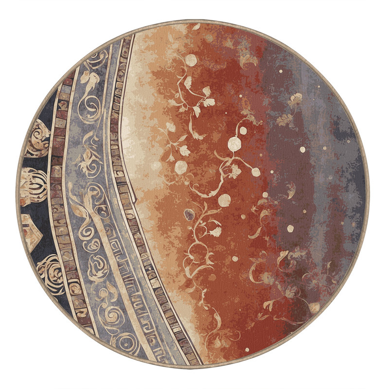 Epidaurus Splendor Rug, Round 8'