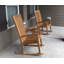 Chaise berçante d'extérieur en teck Nelyana
