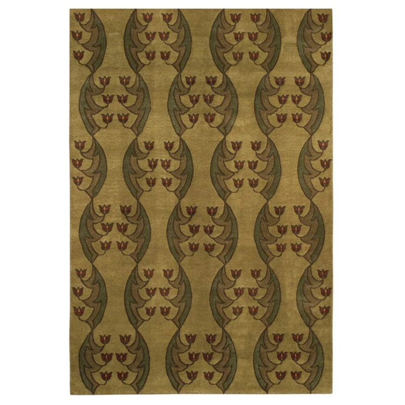 Tapis clair Light Tulip Fest, Rectangle 5 pi x 7 pi 6 po