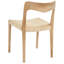 Chaise d'appoint beige Dannon