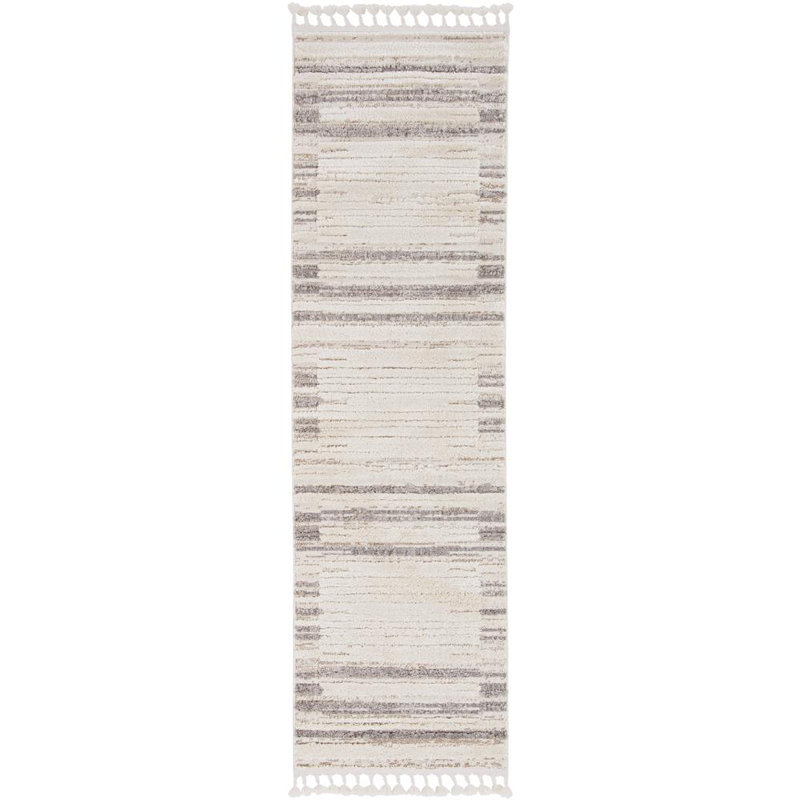Lexington Ivory Abstract Area Rug, Runner 2'2" x 7'7"