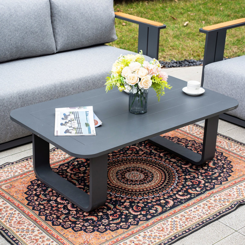 5-Piece Outdoor Sofa Set with 36 cm Cushions & Coffee Table