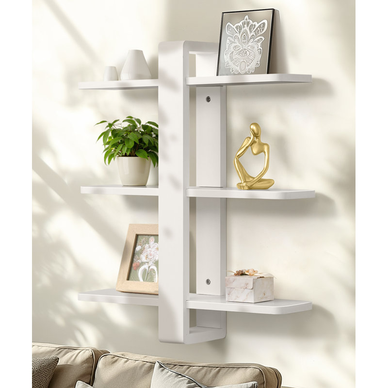 Floating Shelf, White