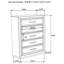Ensemble de chambre avec très grand lit 5 pièces Arignote-125963563-125963566