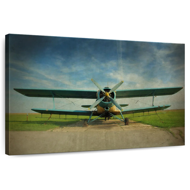Avion rétro, H 20 po x l 30 po