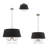 Barbora 4 - Light Dimmable Drum Chandelier-570025758-569911381