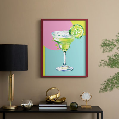Margarita Framed Print - Solid Wood