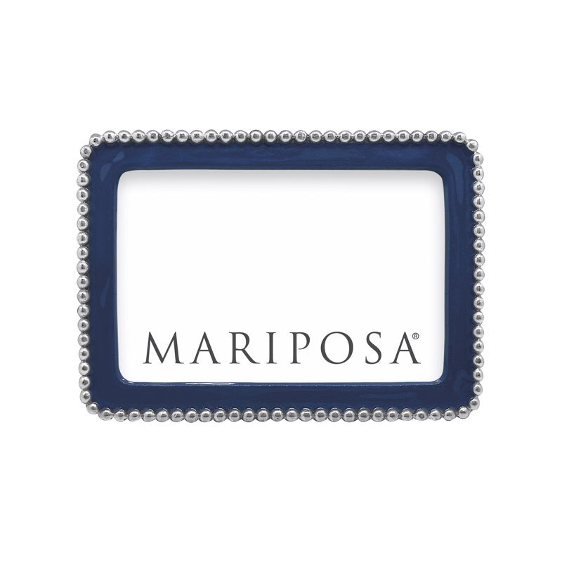 Metal Picture Frame, Blue