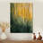 Herbs In The Sunlight Of Summer I - Floral Herbs Wood Print - On Natural Pine Wood-721067668