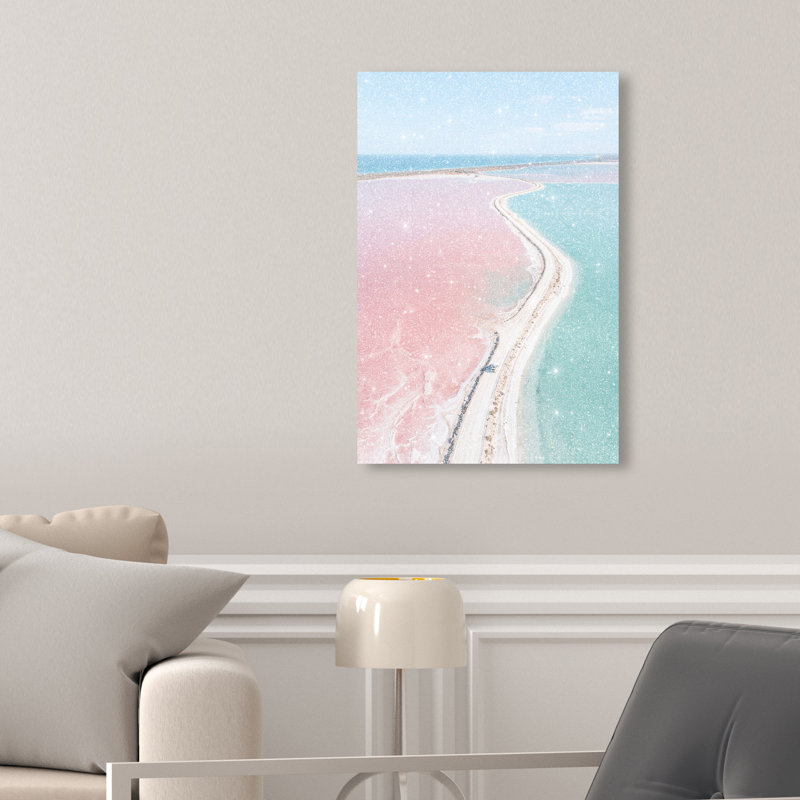 Seascape Paradise Print by Oliver Gal, 10"H x 15"W, Gallery Wrapped