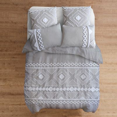 Harleson Grey King Comforter Set