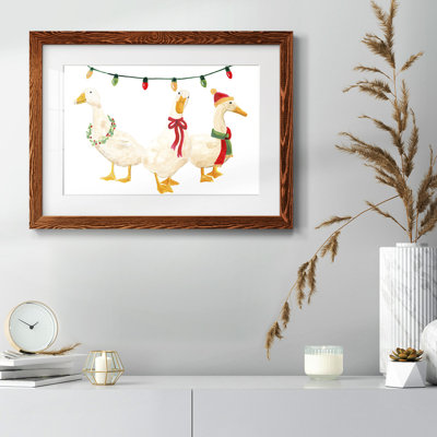 Merry Quackmas Collection A, reproduction encadrée sur papier