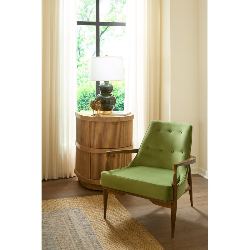 Bastian Chair, Forest Velvet