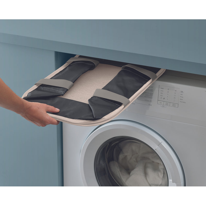 Hold-All Collapsible Laundry Basket, Cream
