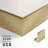 Ensemble de 3 pièces encadrées sur toile, feuille d'or I sur cobalt-97792035-97792032
